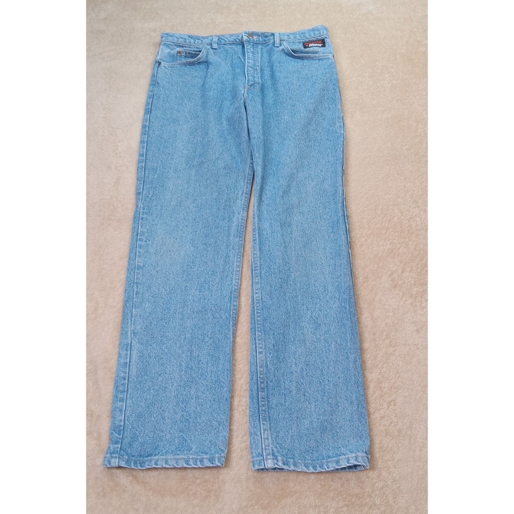 Cleveland Browns NFL‎ Men's Denim Slogos Jeans Size 36x32 Blue USA
